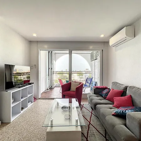 Bahia Ii 317, Magnifico Duplex, 50 M De Playa, Vistas Al Canal エンプリアブラバ