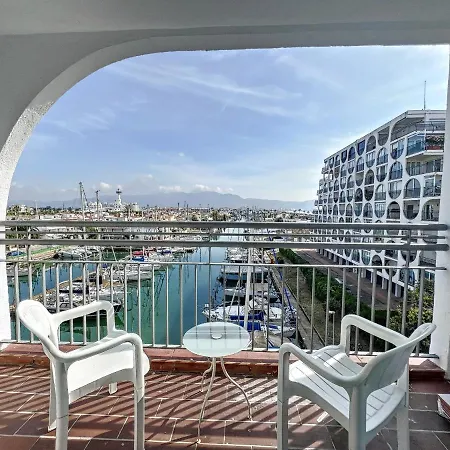 Bahia Ii 317, Magnifico Duplex, 50 M De Playa, Vistas Al Canal אמפוריבראבה