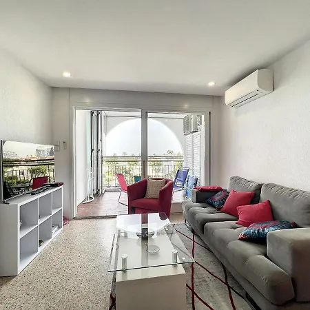 Apartment Bahia Ii 317, Magnifico Duplex, 50 M De Playa, Vistas Al Canal Empuriabrava